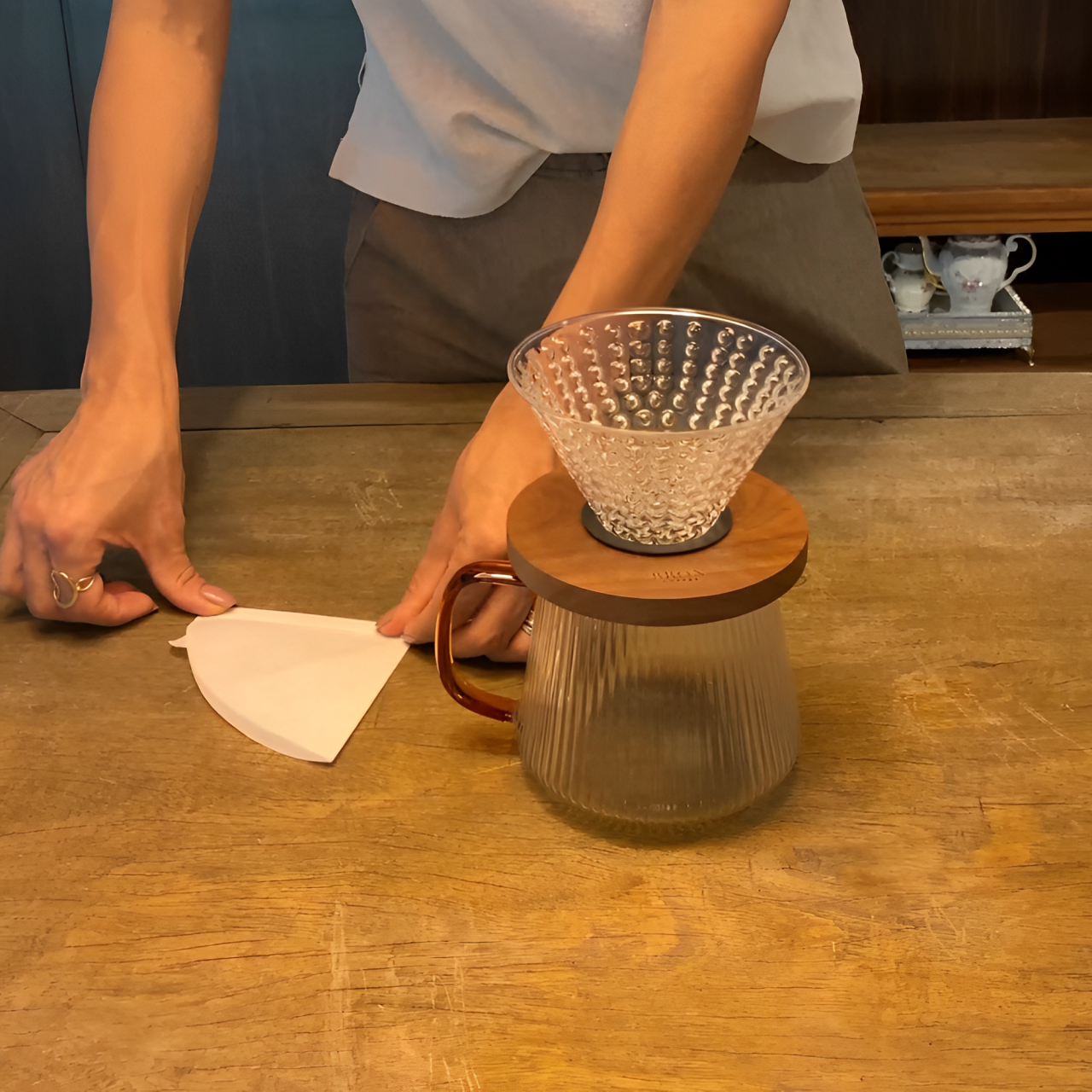 Cup + Glass coffee filter