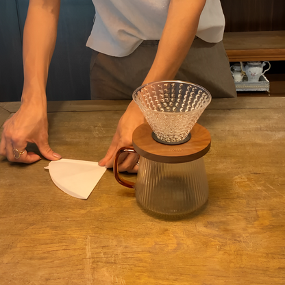 Cup + Glass coffee filter